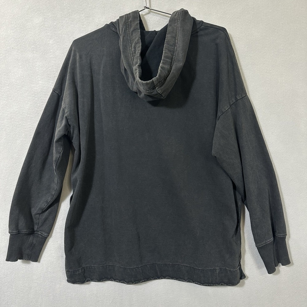 Aerie Sweatshirt Sunwashed Desert Hoodie Oversized Smoked Gray Women's Large - Picture 6 of 8